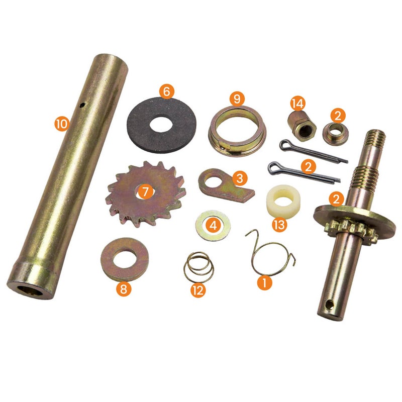 Tuningsworld Lower Crank Rebuild Kit Assembly Camper Parts for Coleman Fleetwood Rebuilds 6311 and 3000 Series Systems - Image 5